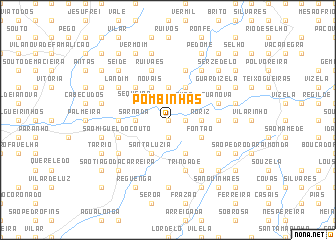 map of Pombinhas