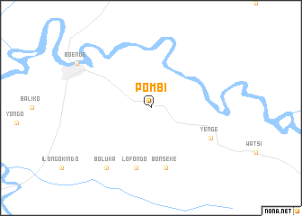 map of Pombi