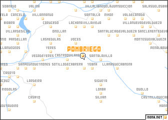 map of Pombriego