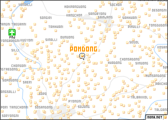 map of Pŏm-dong
