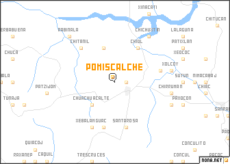 map of Pomiscalché