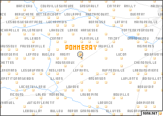 map of Pommeray