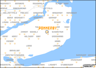 map of Pommerby