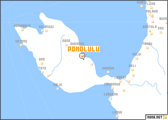 map of Pomolulu
