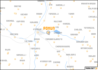 map of Pomun