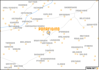 map of Ponafidino