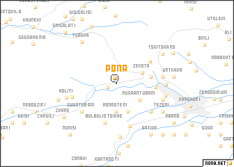 map of Pona