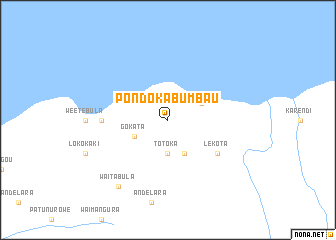 map of Pondokabumbau