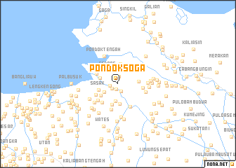 map of Pondoksoga