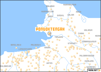 map of Pondoktengah