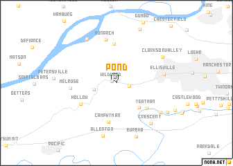 map of Pond