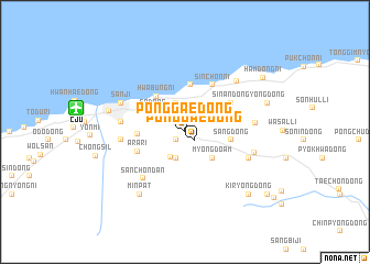 map of Ponggae-dong