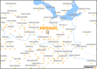 map of Ponghu-ri