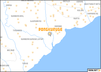 map of Pongkurude