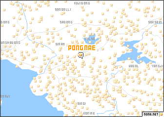 map of Pongnae