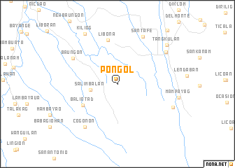 map of Pongol