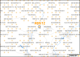 map of Ponitz
