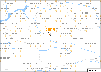 map of Pons