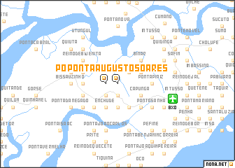 map of Ponta Augusto Soares
