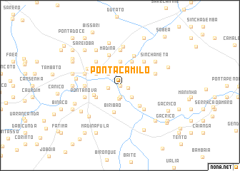 map of Ponta Camilo