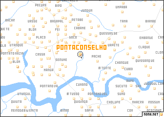 map of Ponta Conselho