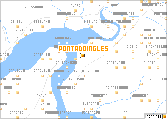 map of Ponta do Inglês