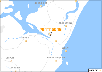 map of Ponta do Rei