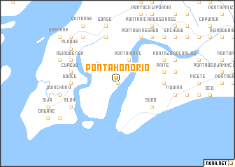map of Ponta Honório