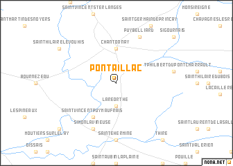 map of Pontaillac