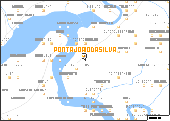 map of Ponta João da Silva