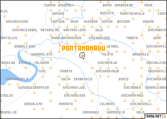 map of Ponta Mamadu