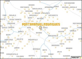 map of Ponta Manuel Rodrigues