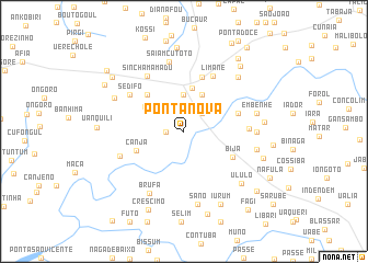 map of Ponta Nova