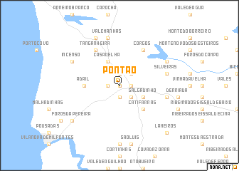 map of Pontão