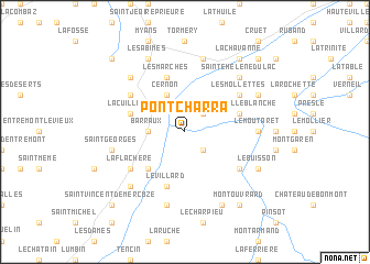 map of Pontcharra