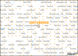 map of Ponte Bairro