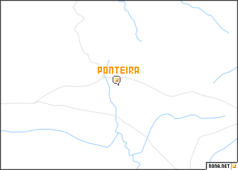 map of Ponteira