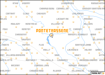 map of Pont-et-Massène