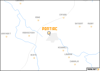 map of Pontiac