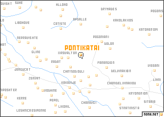 map of Pontikátai