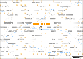 map of Pontillou