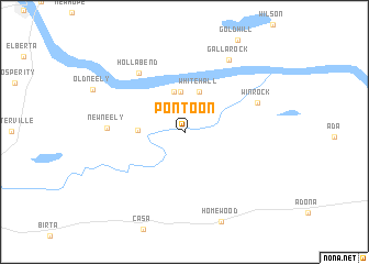 map of Pontoon