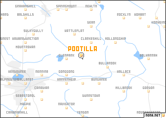 map of Pootilla