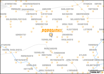 map of Popadinki