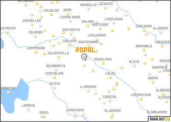 map of Popal