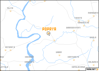 map of Popaya