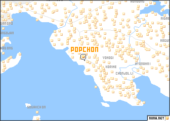 map of Pŏpch\