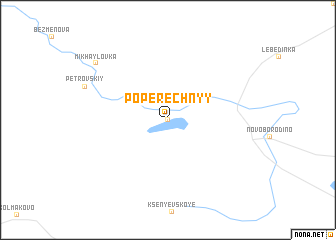 map of Poperechnyy