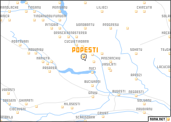 map of Popeşti