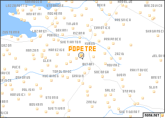 map of Popetre